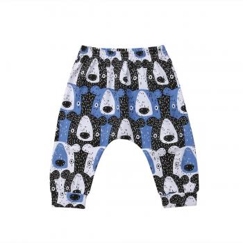 Pudcoco Baby Bear Harem Pants 0-24M