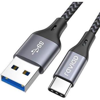 RAVIAD USB‑C 3 m Schnellaufladung & Synchronisation
