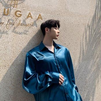 Robe d'été mince en satin