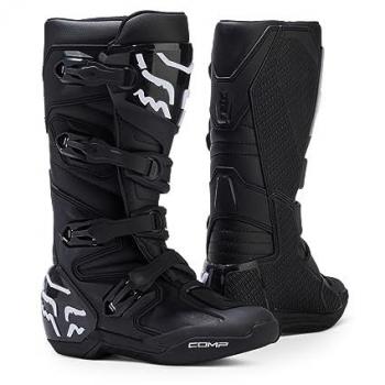 Botas de motocross Fox Comp 2023 juvenil negro (41 38 40)