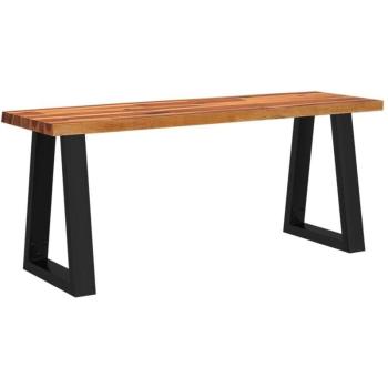 Panca Culinaria Legno Massello Acacia 110 cm – Décoshop26