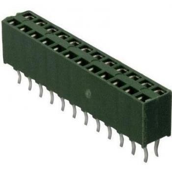 TE Connectivity AMPMODU HV-100 Standard SIL Socket 20 Pins