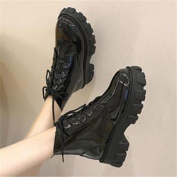 Bottes de Combat Femme “Nouvelle Armée” – Plateforme LACETÉE