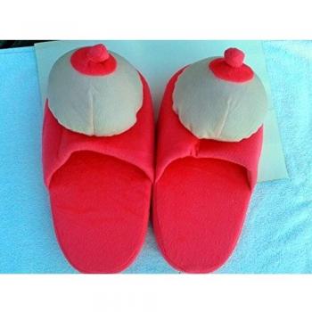 Pink Nipple Slippers