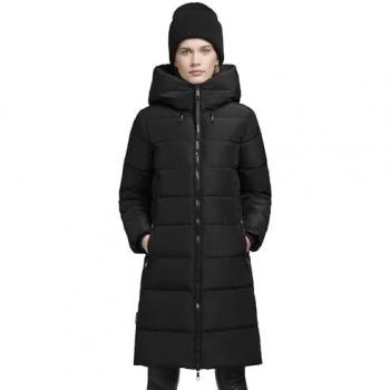 KHUJO Damen Steppmantel JILIAS5 schwarz XXL