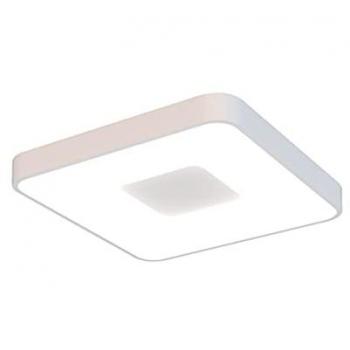 Plafón LED cuadrado 80W con mando y luz regulable 2700K-5000K