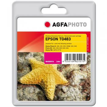 AgfaPhoto Epson R300 Magenta Cartridge – 14 ml, 428 Seiten – APET048MD