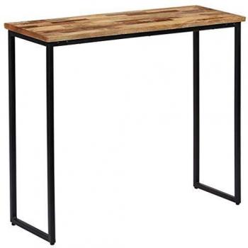 VidaXL 90x30x76 cm Solid Teak Console Table
