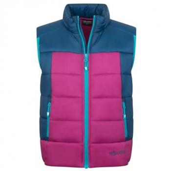 Gilet Hardanger Trollkids Madeira Blu
