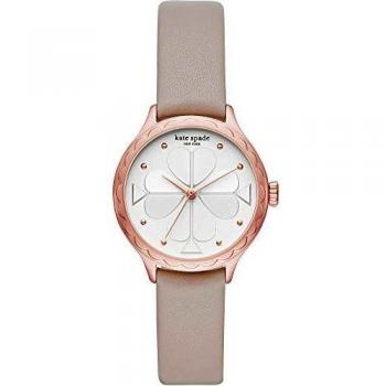 Warm Taupe Rosebank Women’s Leather Watch – Kate Spade New York KSW1538
