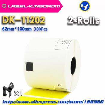 Brother DK-11202 Gelb Etiketten 300 Stück