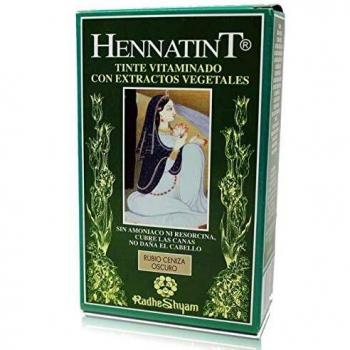 Tinte Hennatint Rubio Ceniza Oscuro 120ml Radhe