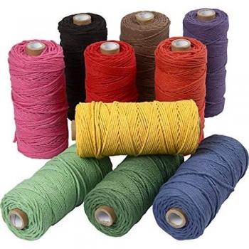 Premium Macramé Yarn – 315 m, 1 mm, Thin Quality 12/12