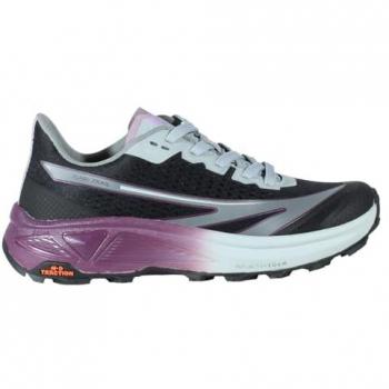 Sapatilhas HI-TEC Flash Trail Femininas Preto e Roxo