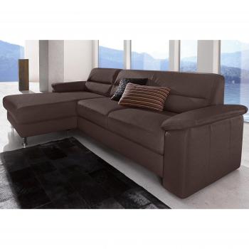 Luxus-Microfaser Ecksofa „Ascara L‑Form“ – 251 cm × 85 cm × 165 cm