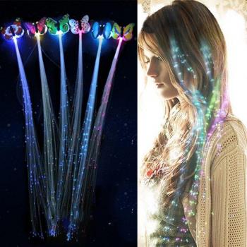 Flashing Luminescent Hair Ornaments