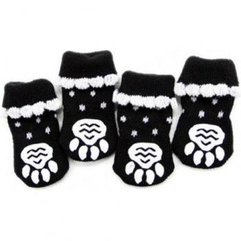 Calcetines para Perros Antideslizantes de Algodón