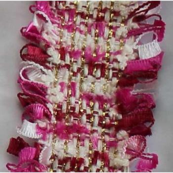 5 Yards Golden Mixed Woven Tweed Webbing 3cm Wide