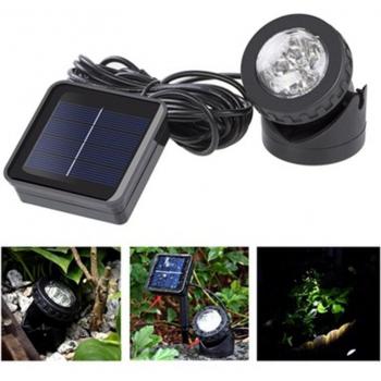 6 LED Solar Underwater Spotlights for Ponds