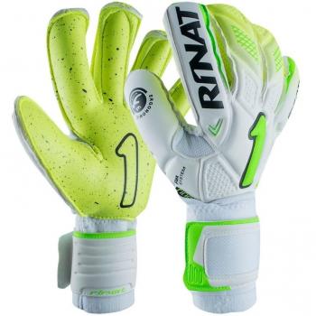 Rinat Egotiko 2.0 Guante de Portero Blanco/Neón Verde