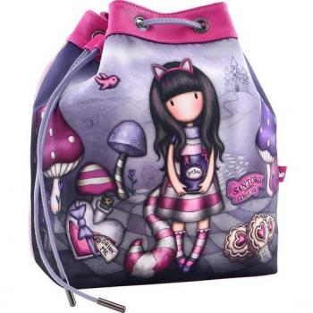 Lila Cat‑Themed Daypack