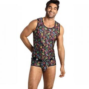 Mexique Noir Débardeur – Anaïs pour Hommes – L