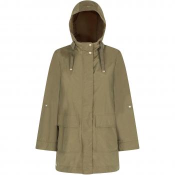 Geox W Dandra Soft Poly Parka “Olivo Incandescente”