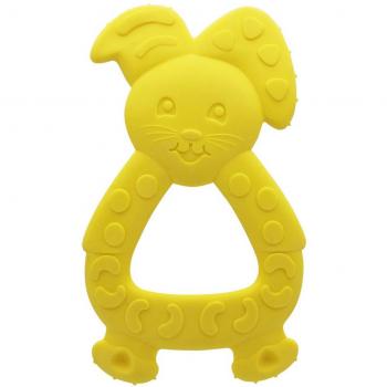 Anneau de dentition lapin jaune avec senteur vanille Dodie