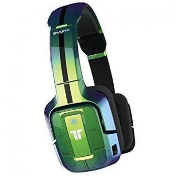 Auricular Bluetooth Tritton Swarm Mad Catz, Color Verde Metalizado