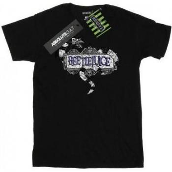 Beetlejuice Damen T-Shirt Boyfriend Cut – Baumwolle, Sandworm‑Design