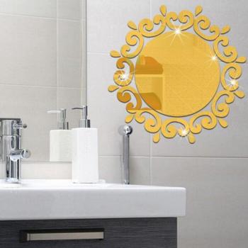 3D Bathroom Mirror Stickers