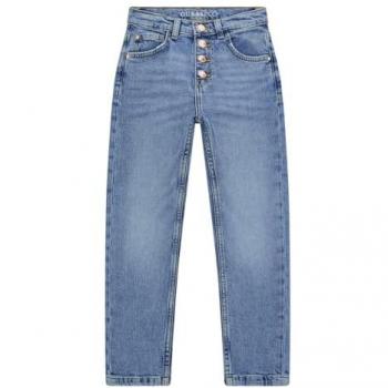 Jeans Bambina GUESS Fit Relaxed con Bottoni Esposti