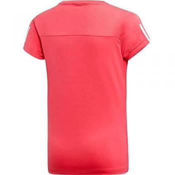 Camiseta adidas Yg TR Eq para Niños, Manga Corta, Rosa