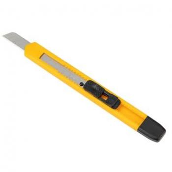 Cutter Deli 9 mm Amarillo – Edición Esencial y Delgada