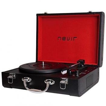 Nevir NVR-804VBUE tocadisco Negro, Azul