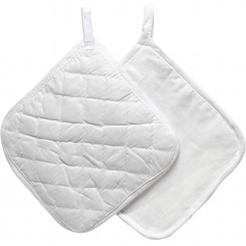 20x20 cm White Potholders