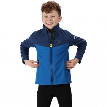 Regatta Veste Enfant RIVENDALE Softshell déperlante Prussian/Oxford Blue XXS