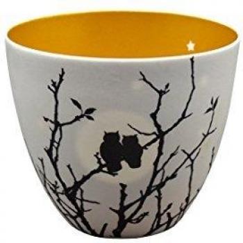 Welink Golden Owl Candle Holder