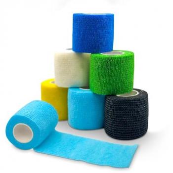 Petsation farbige selbsthaftende Bandagen 6 Stück 5 cm x 4,5 m