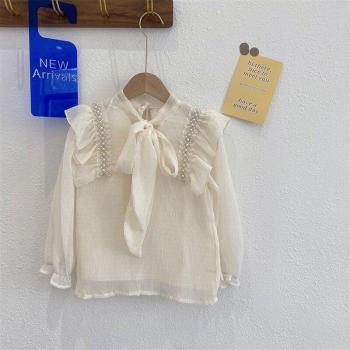 Blusa Flapé Floral para Niña