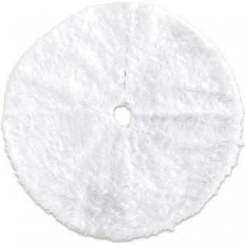 Elegant White Christmas Tree Base Cover 78/90/122cm