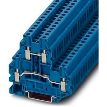 Feed-Through Terminal Block UTTB 4 BU 30A 50 Pack