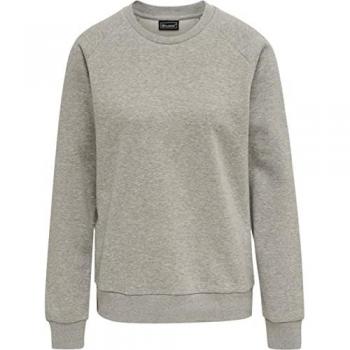 Women’s Hummel Red Classic Grey-Melange Sweatshirt