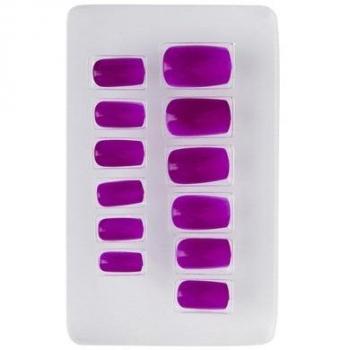 Widmann selbstklebende Mottoparty‑Fingernägel 12 Stück