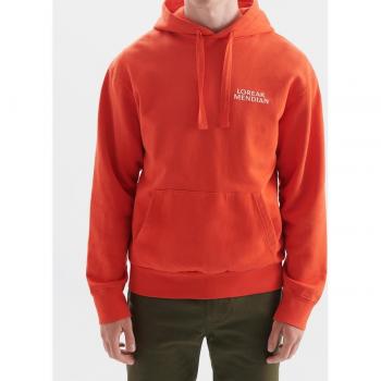 Sudadera Loreak Mendian Naranja con capucha