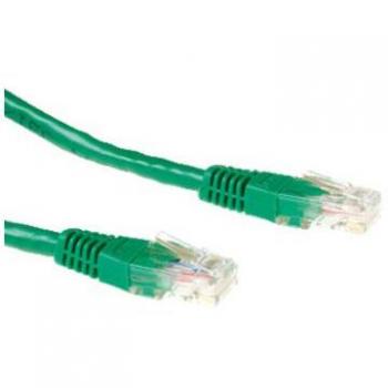 CAT6 U/UTP Patchkabel 1 Meter Grün