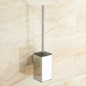 MTTUZK matt Schwarz Edelstahl WC-Reinigungsbürste mit Halter