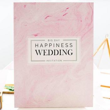 Sophisticated European Wedding Guest Book