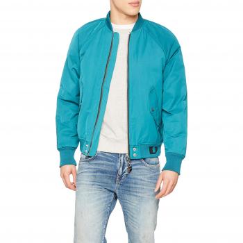 Chaqueta Bomber Diesel J-Shoji para Hombre, Verde (Petrol 5id)