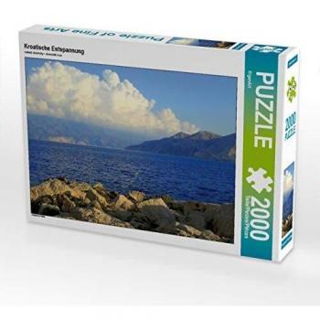 CALVENDO Entspannungs‑Puzzle Kroatische Landschaft – 2000 Teile